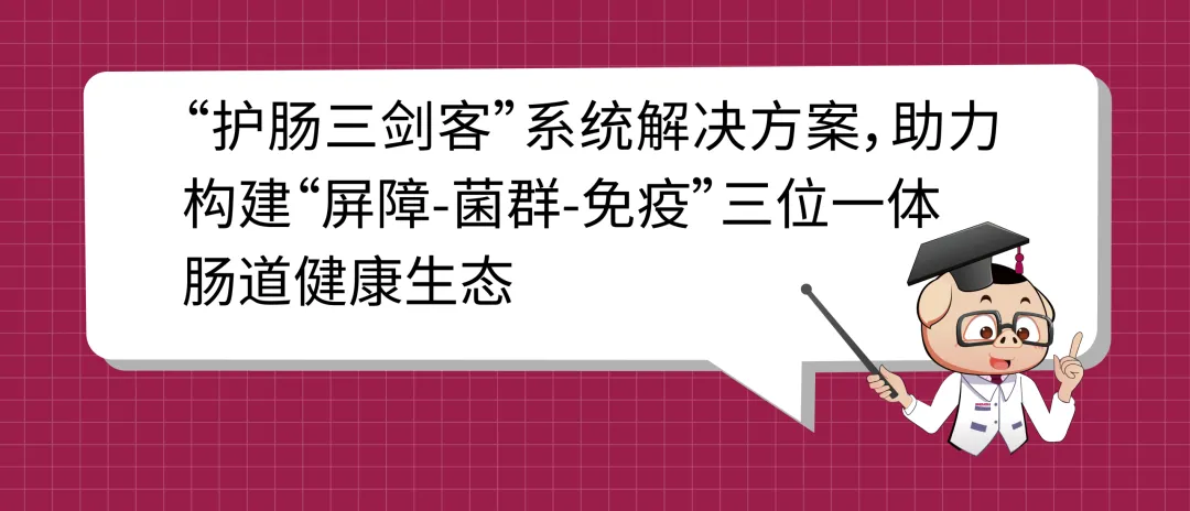 “护肠三？汀毕低辰饩龉婊，助力构建“樊篱-菌群-免疫”三位一体肠路健康生态
